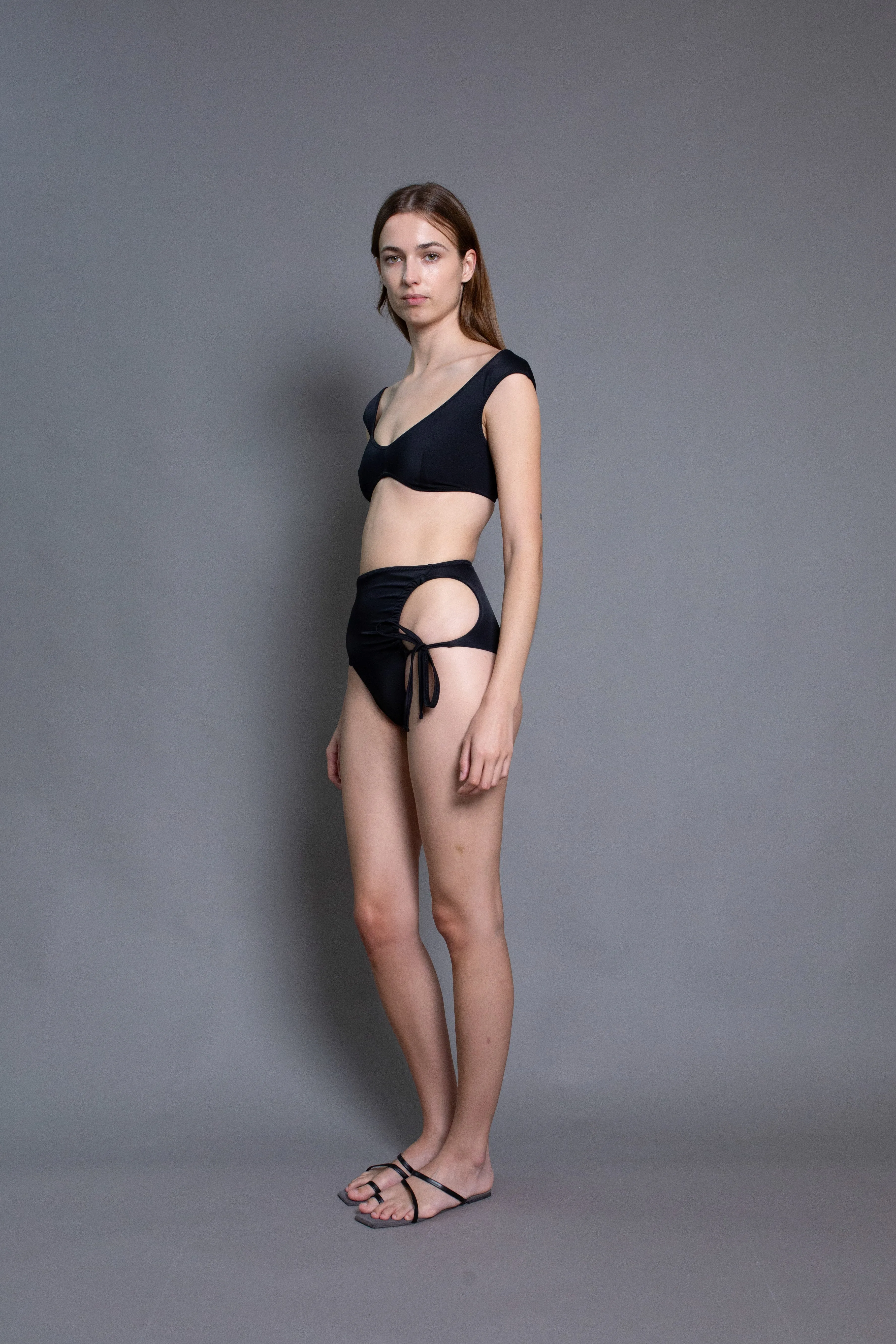 High-Rise One-Sided Swim Brief - All (PO)