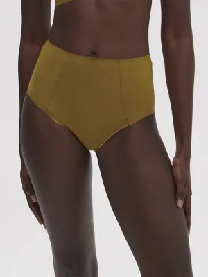 High-waist brief - Bronze
