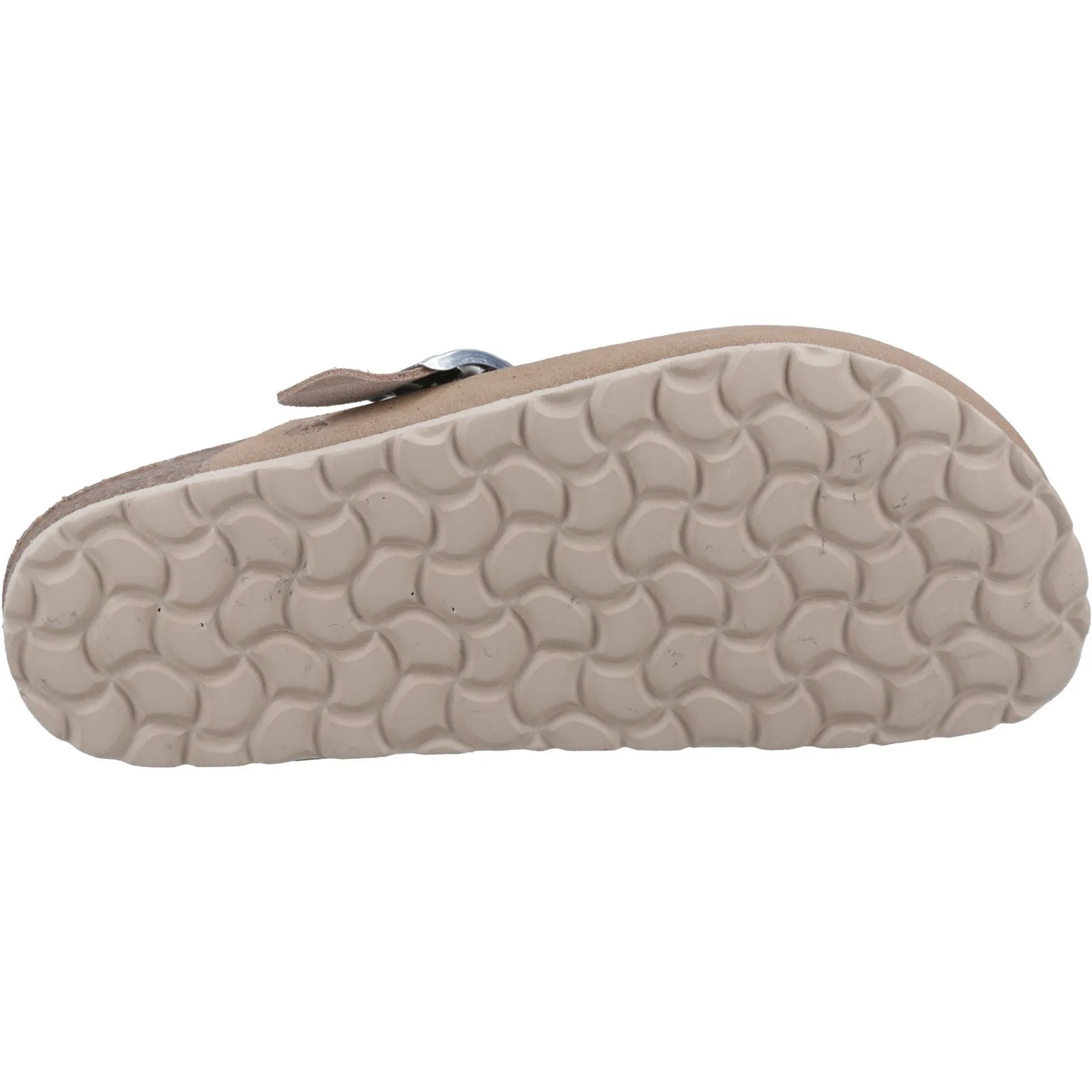 Hush Puppies Bailey Women Taupe Suede Clog