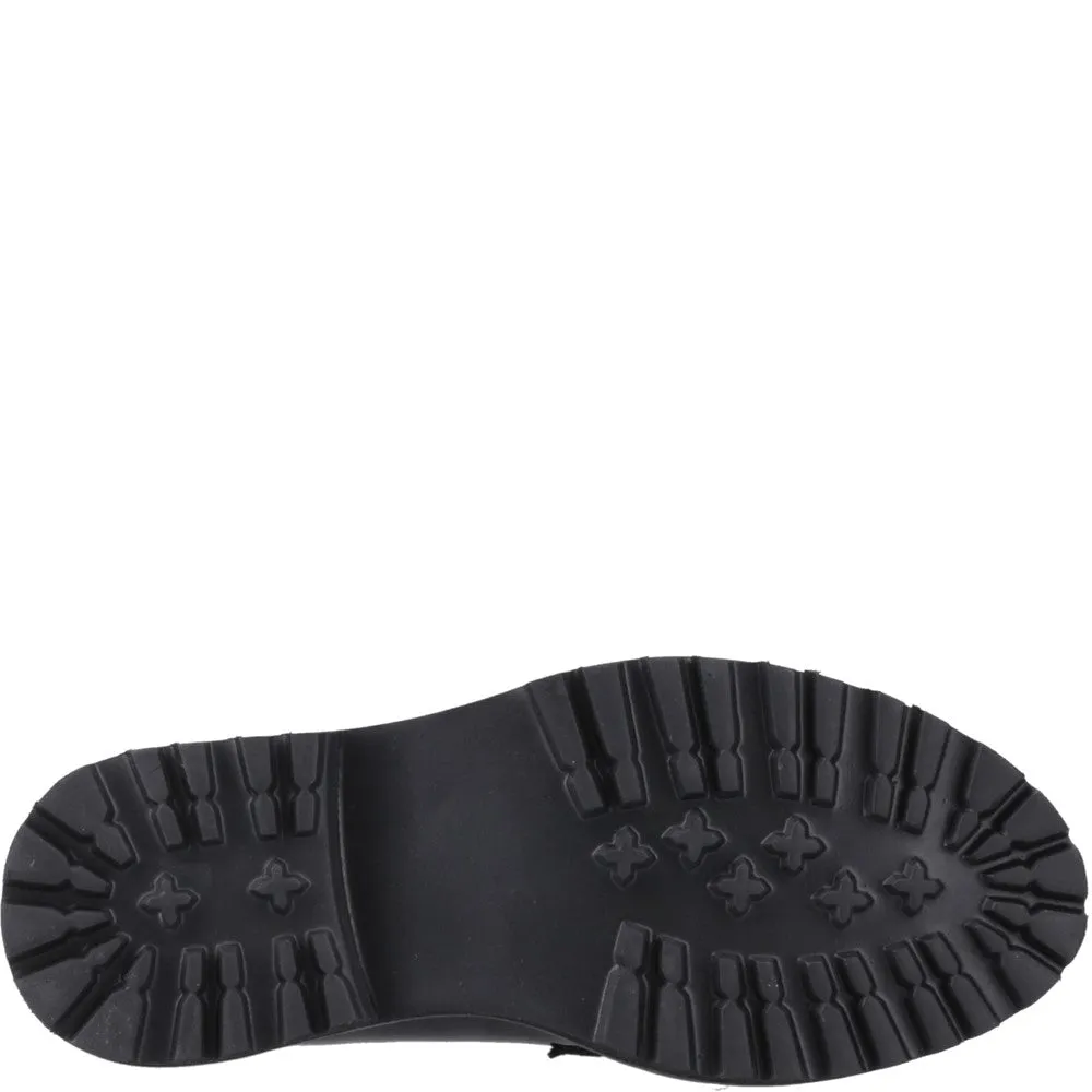 Hush Puppies Grazia Loafer Patent Junior School Shoes