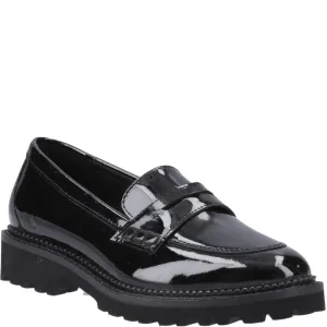 Hush Puppies Grazia Loafer Patent Senior School Shoes