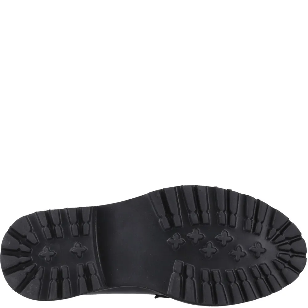 Hush Puppies Grazia Loafer Patent Senior School Shoes