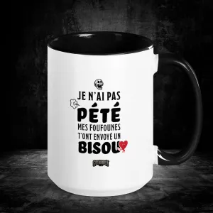 I didn't fart my but sent you a kiss Mug - French Edition
