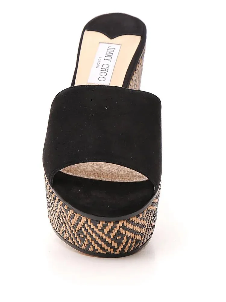 Jimmy ChooMore Platform Mules