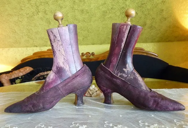 JONES, PETTERSON & NEWHALL Co. Lamé Evening Pumps, ca. 1910