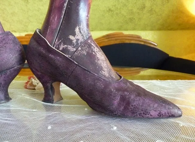 JONES, PETTERSON & NEWHALL Co. Lamé Evening Pumps, ca. 1910