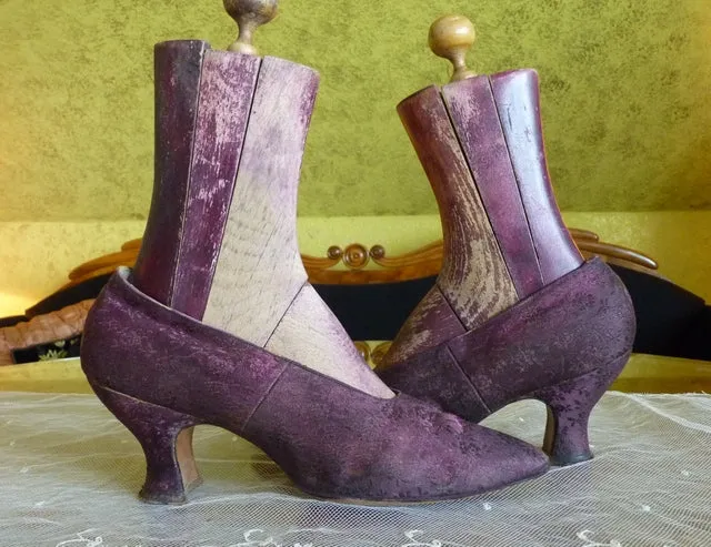 JONES, PETTERSON & NEWHALL Co. Lamé Evening Pumps, ca. 1910