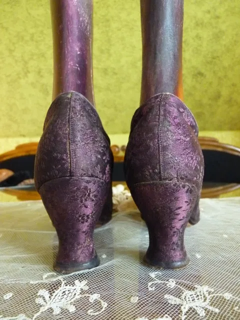 JONES, PETTERSON & NEWHALL Co. Lamé Evening Pumps, ca. 1910