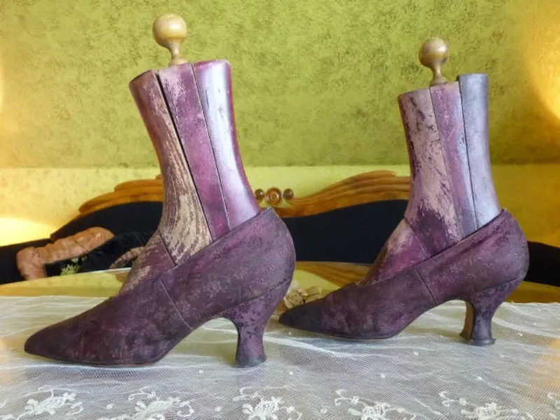 JONES, PETTERSON & NEWHALL Co. Lamé Evening Pumps, ca. 1910
