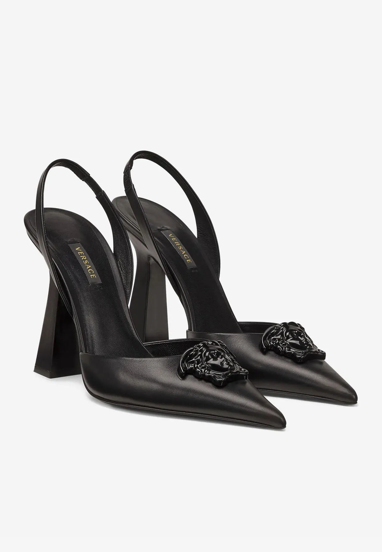 La Medusa 105 Slingback Pumps in Calf Leather