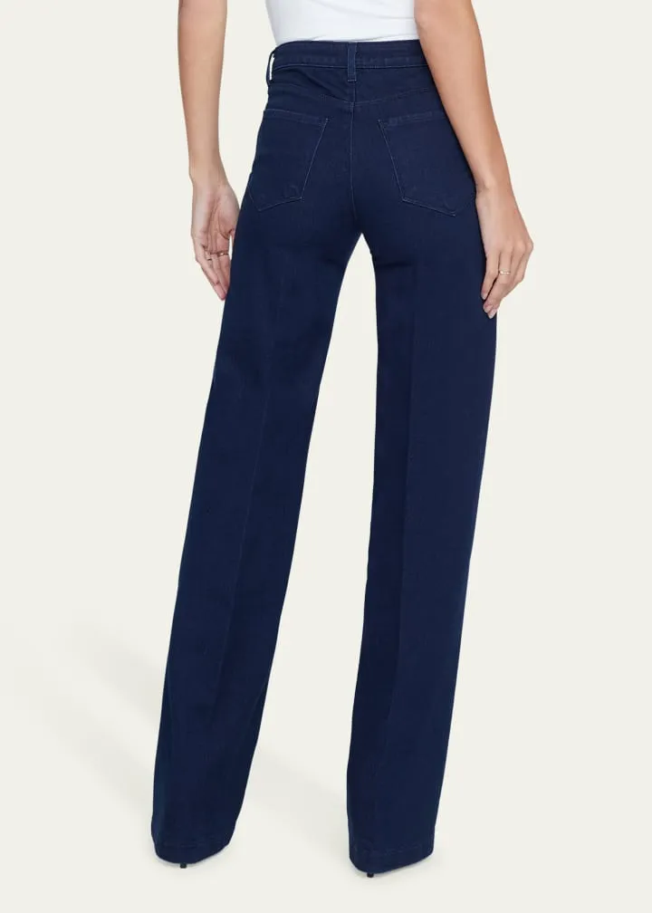 L'AGENCE - Clayton High Rise Wide Leg Jean - Palomino