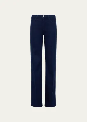 L'AGENCE - Clayton High Rise Wide Leg Jean - Palomino