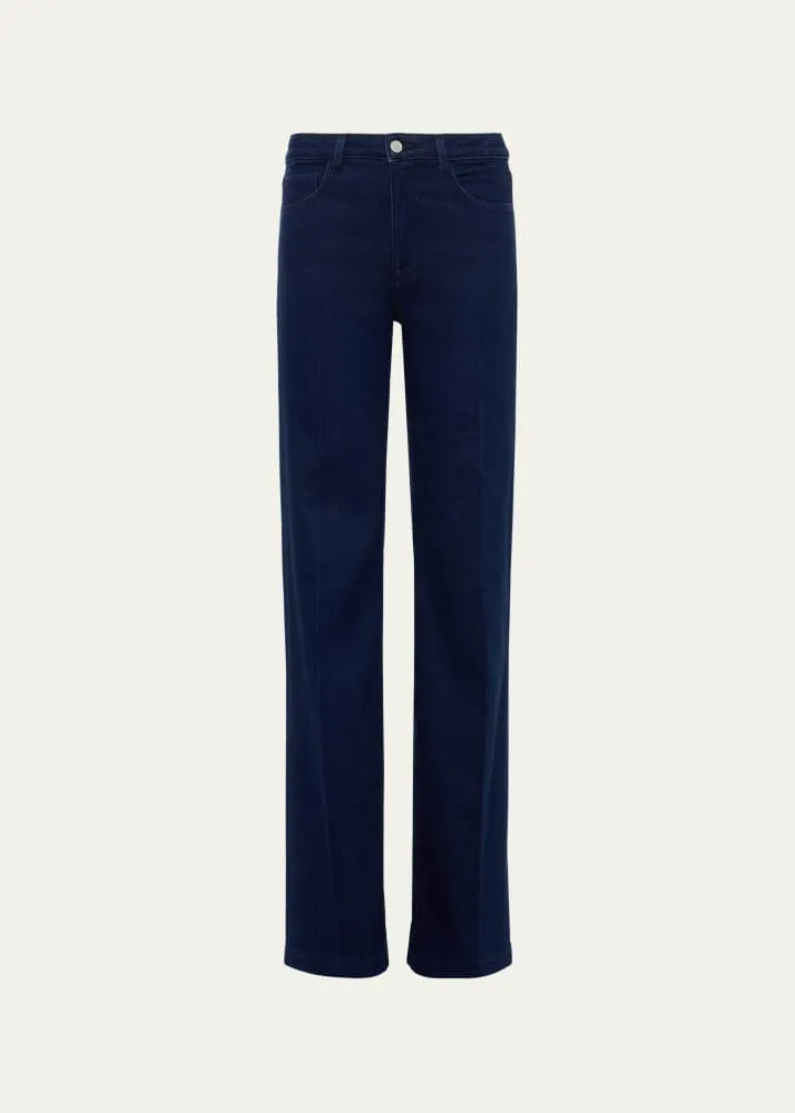 L'AGENCE - Clayton High Rise Wide Leg Jean - Palomino