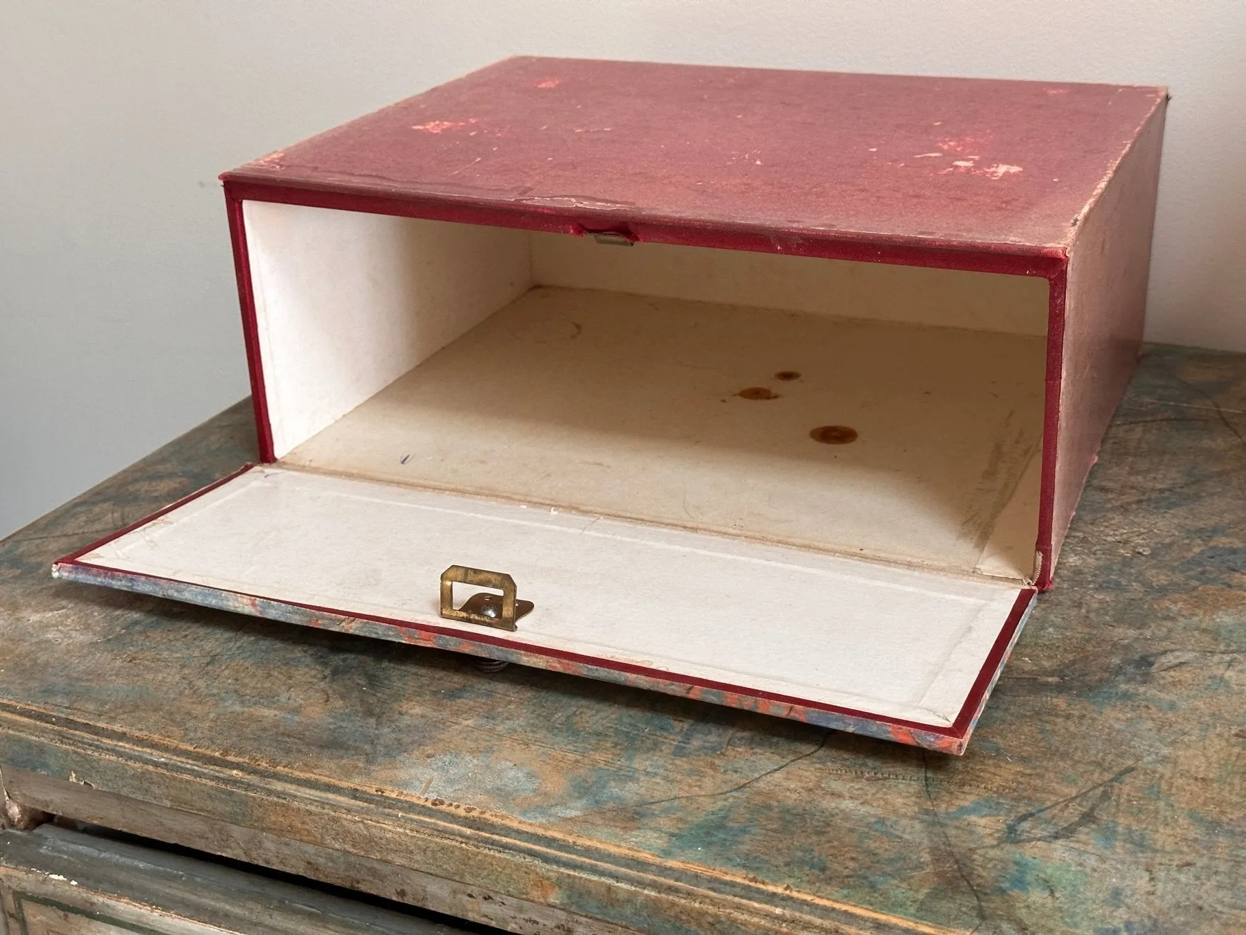 Late 19th Century French Cardboard File Boxes
