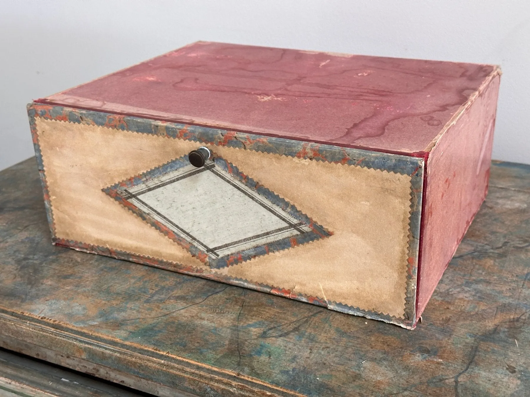Late 19th Century French Cardboard File Boxes