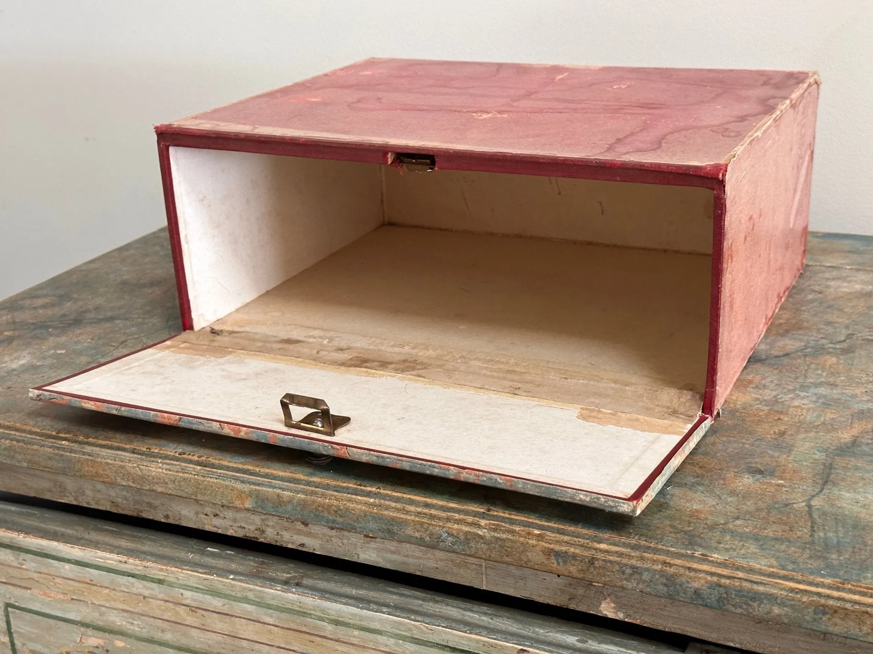Late 19th Century French Cardboard File Boxes