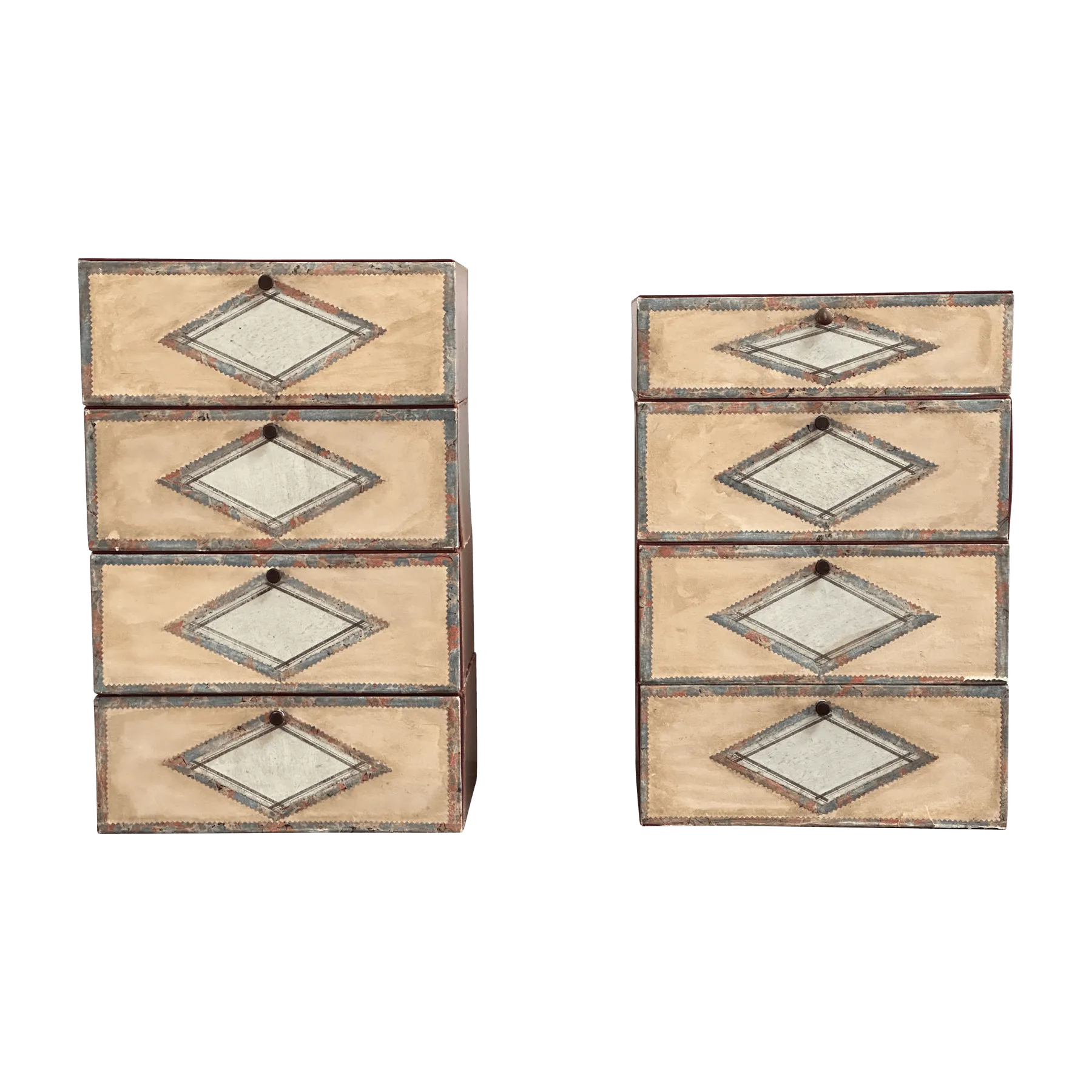 Late 19th Century French Cardboard File Boxes