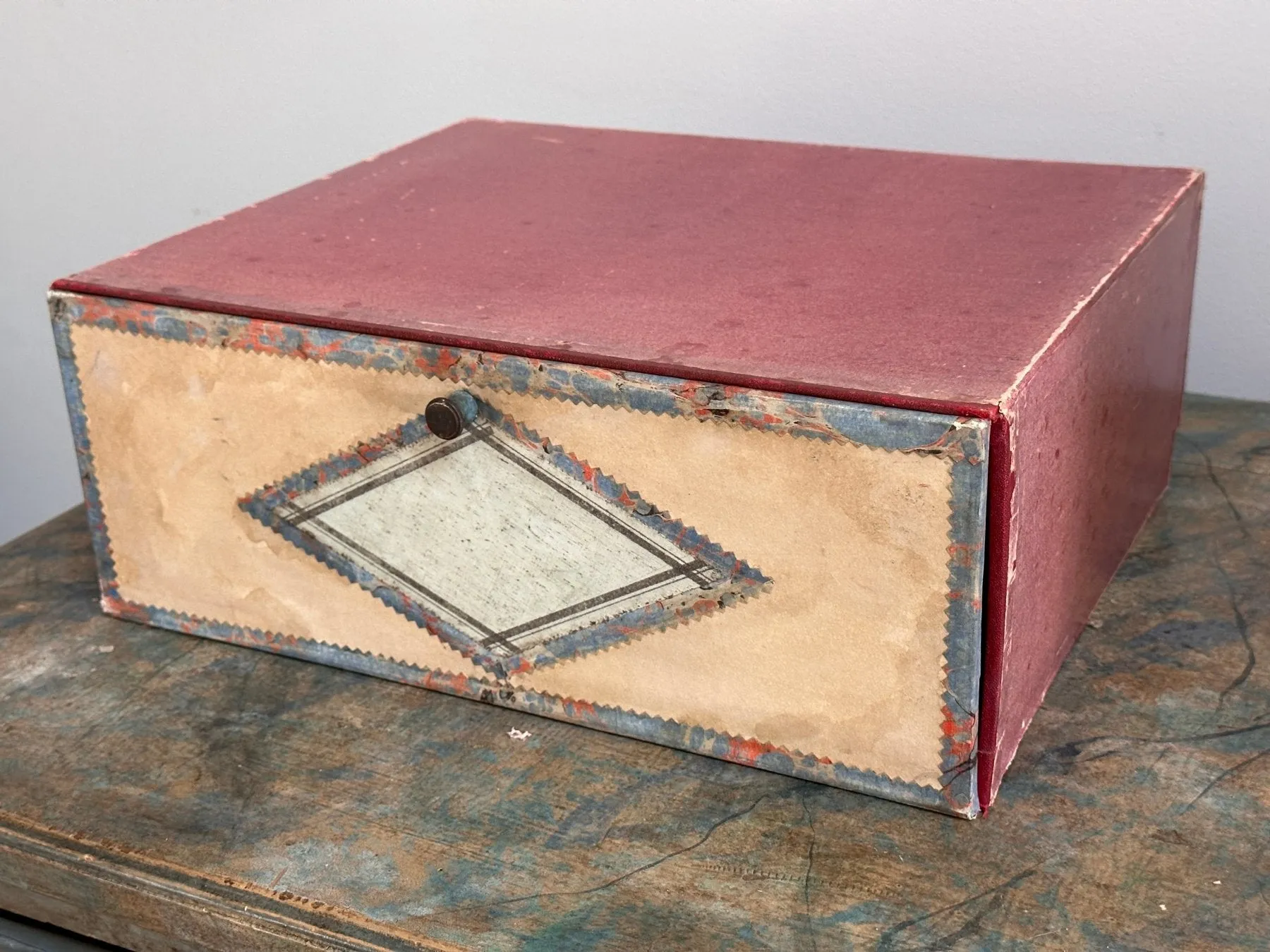 Late 19th Century French Cardboard File Boxes