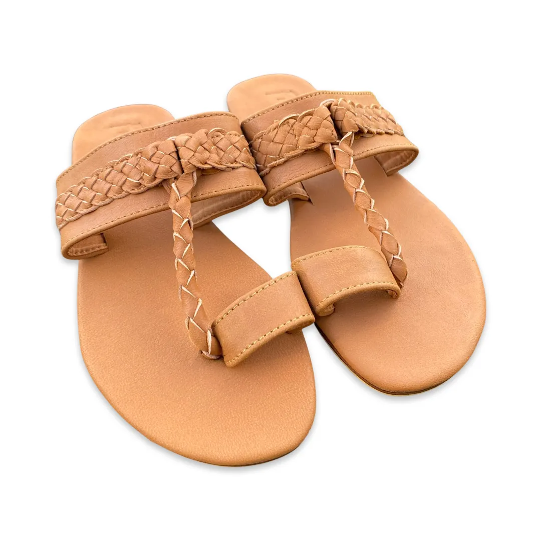 Leather Indian Toe Sandals