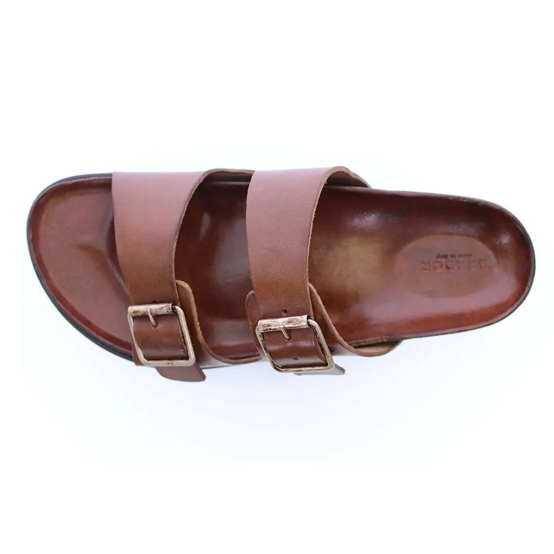 LILY MAHOGANY SANDALS
