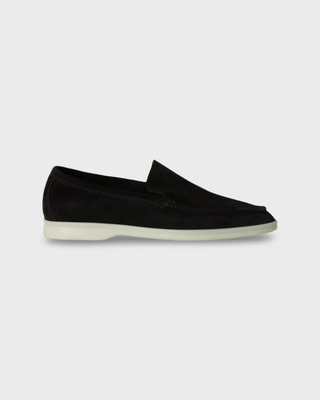 Loro Piana Summer Walk Loafer Dried Black