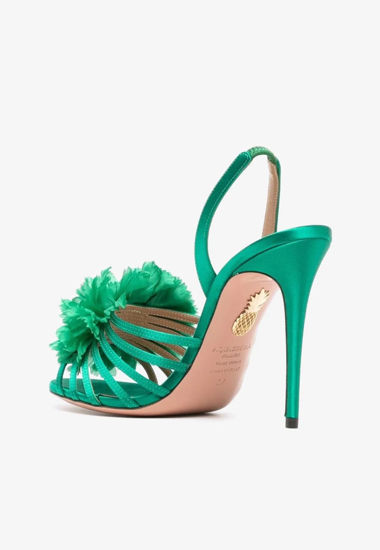 Love Carnation 105 Satin Sandals
