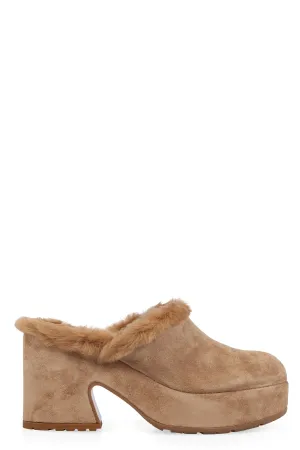 Lyss suede mules