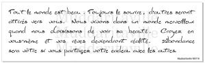 M0116 French Script Stencil