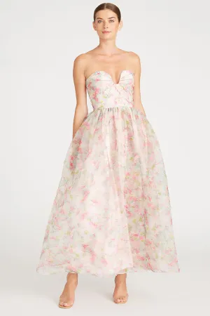 Mathilda Midi Dress by ML Monique Lhuillier - RENTAL