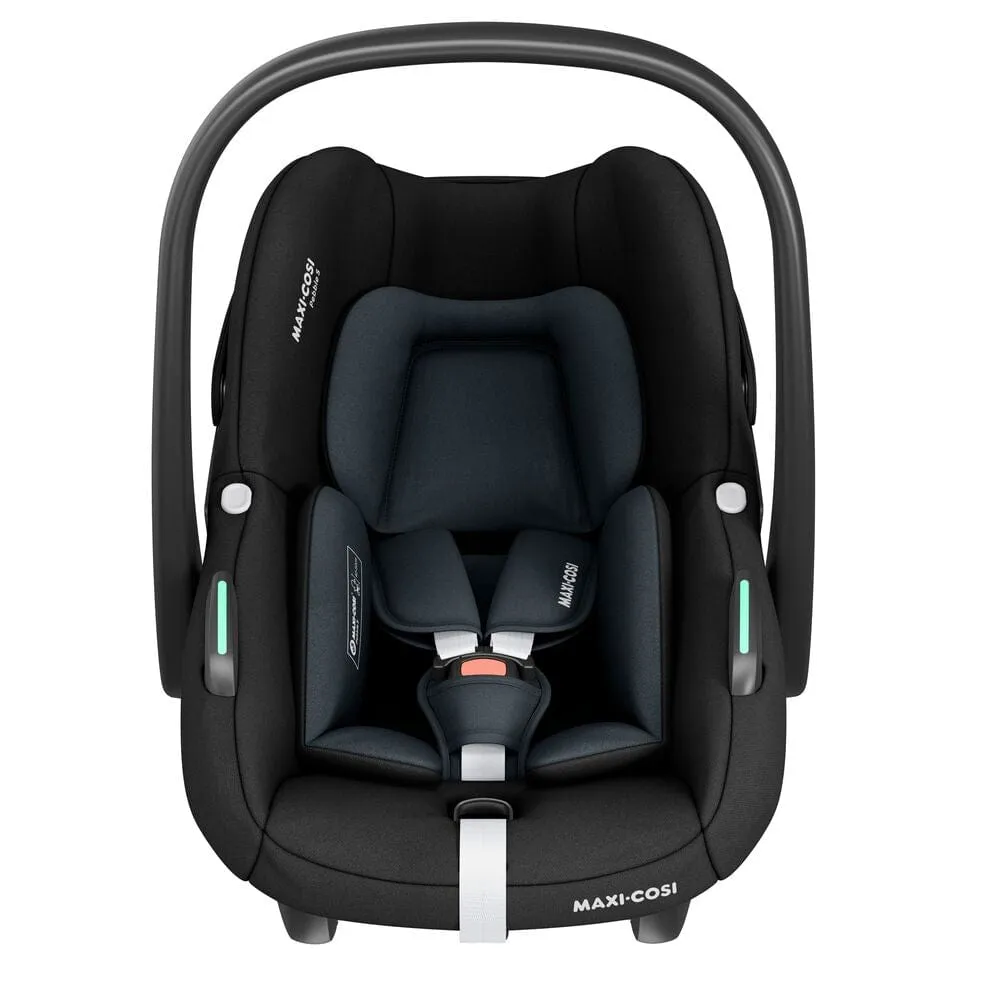 Maxi-Cosi Pebble S & Pearl S Car Seat Bundle - Tonal Black