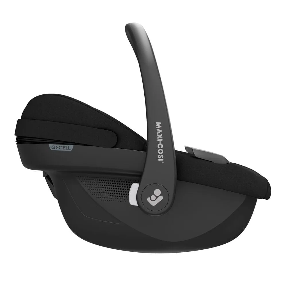 Maxi-Cosi Pebble S & Pearl S Car Seat Bundle - Tonal Black