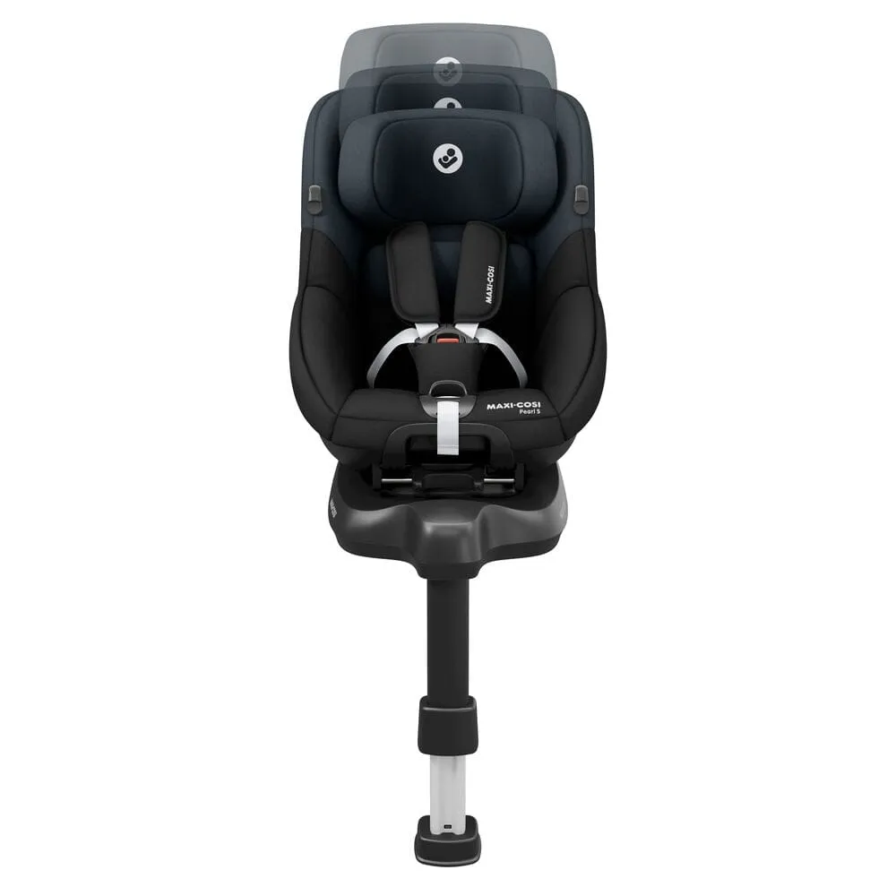 Maxi-Cosi Pebble S & Pearl S Car Seat Bundle - Tonal Black