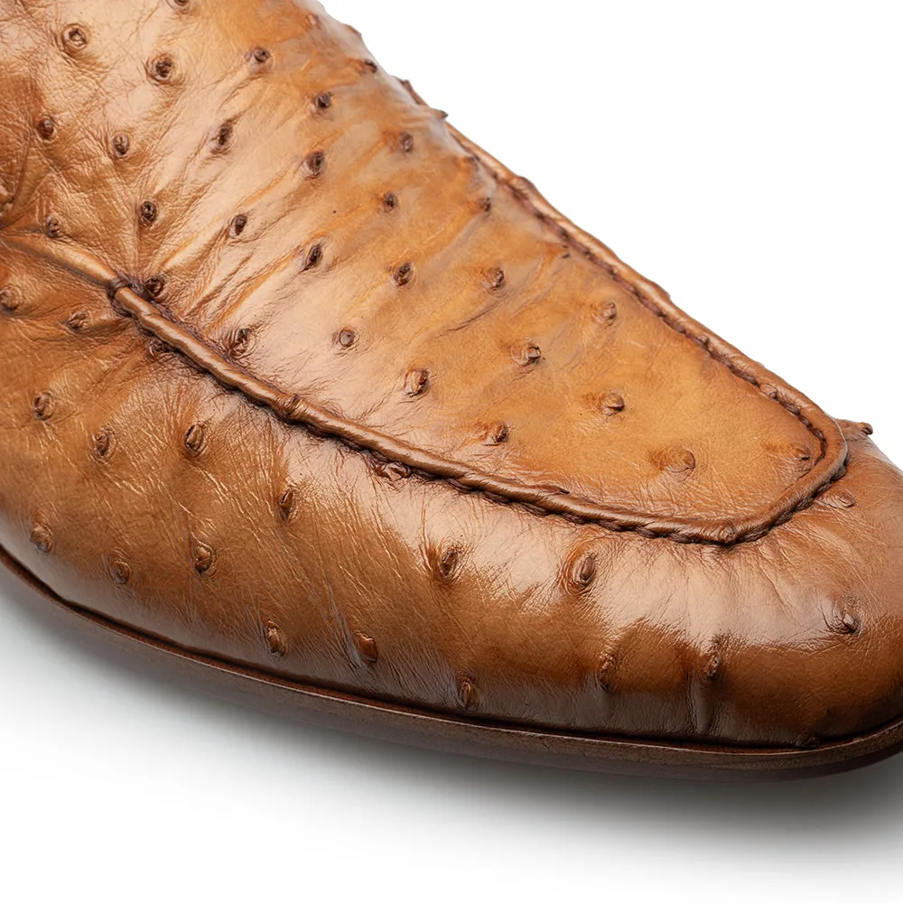 Menor Ostrich Slip On | Mezlan