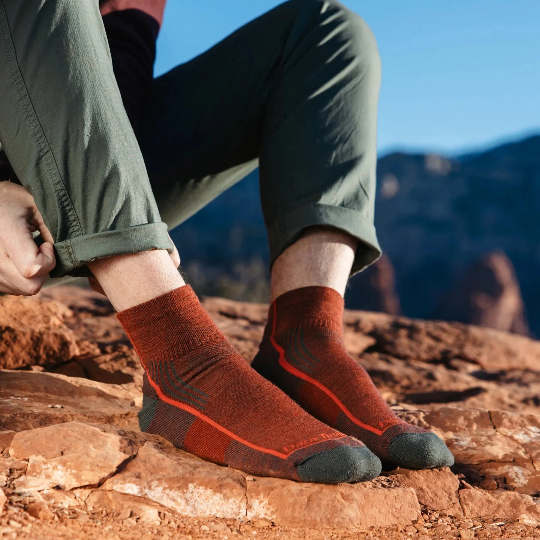 Men's Hiker 1/4 Midweight with Cushion