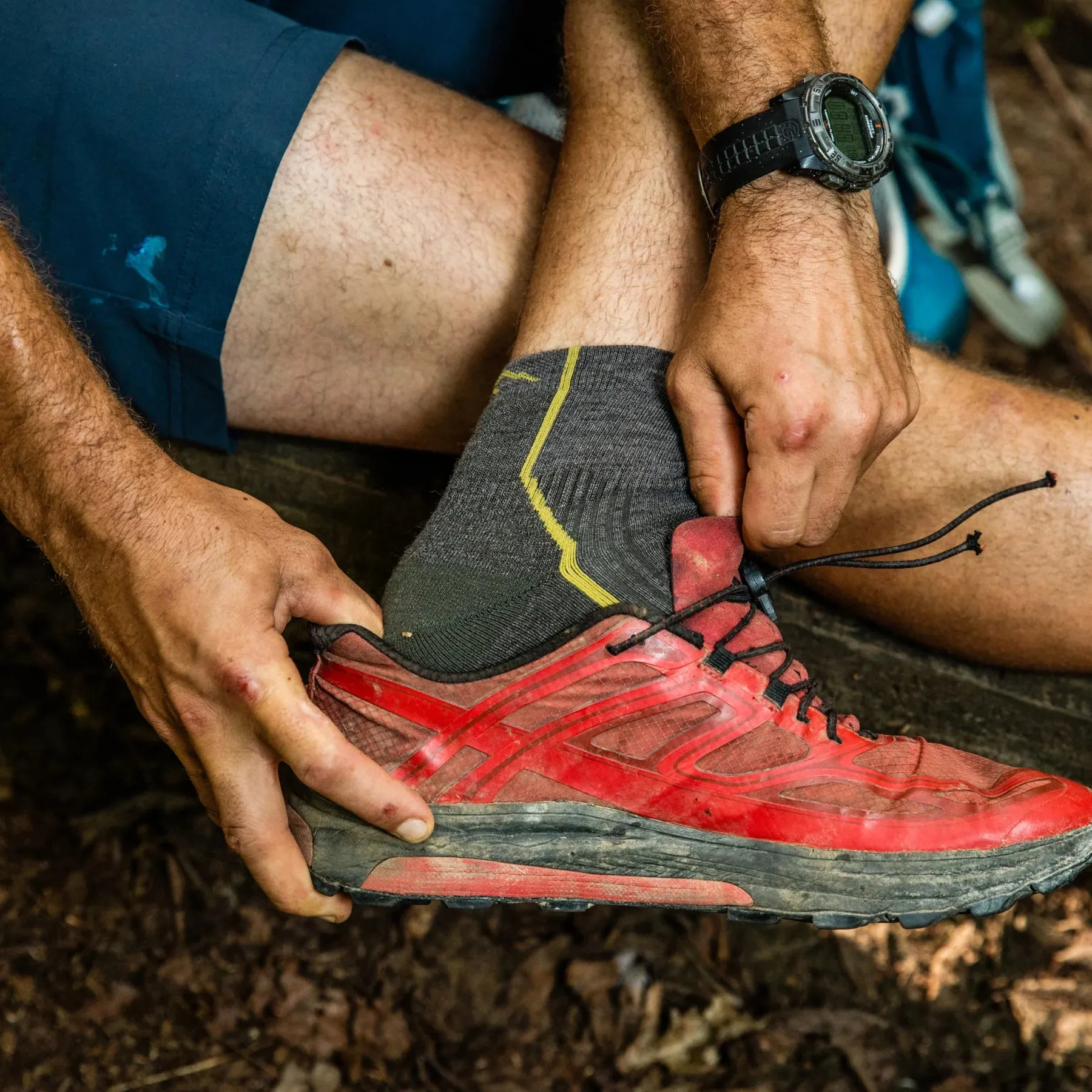 Men's Hiker 1/4 Midweight with Cushion