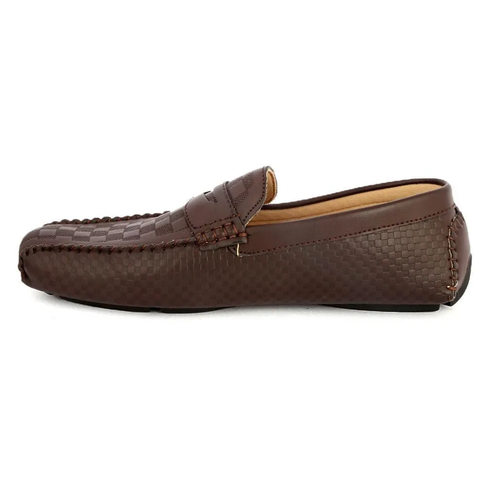 Men's Loafer Shoes  (HM180805-4) -  Coffee