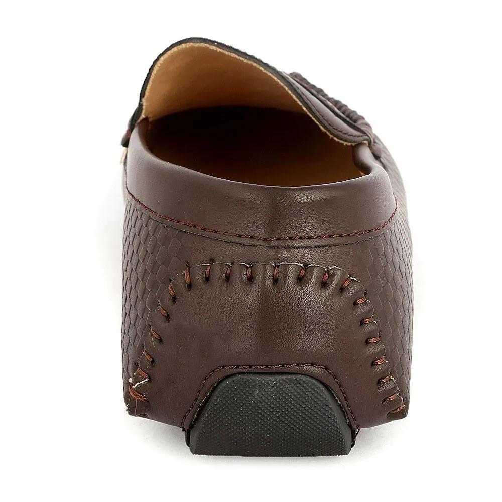 Men's Loafer Shoes  (HM180805-4) -  Coffee