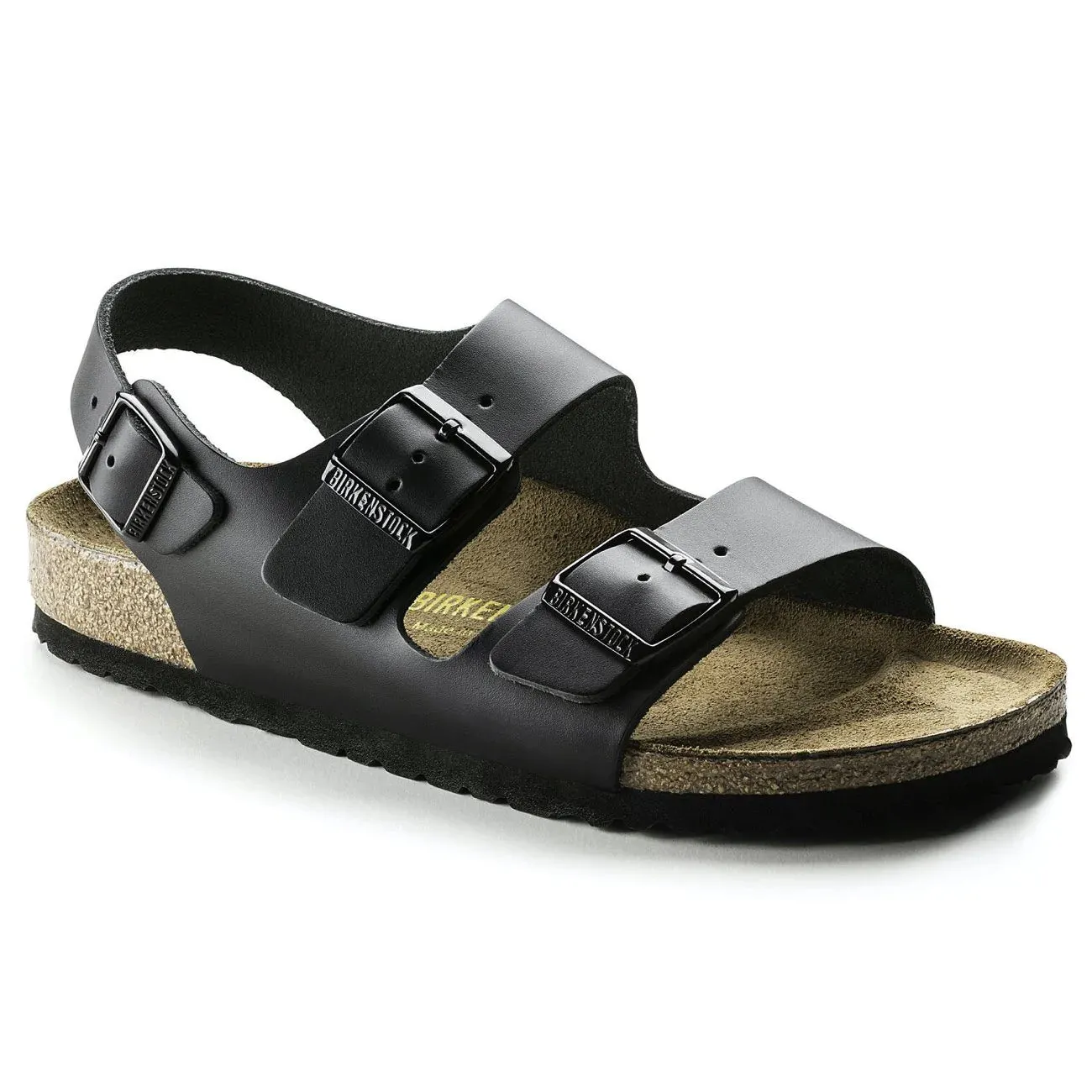 Milano Black Smooth Leather