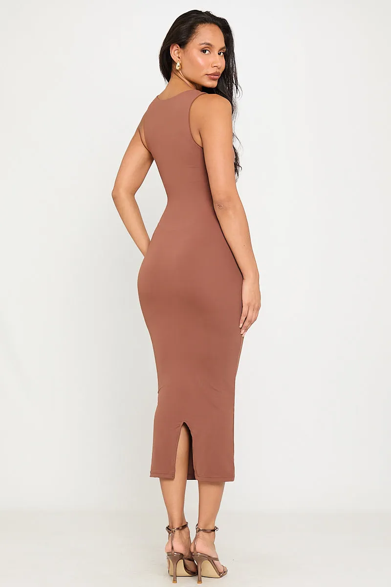 Minimalist Bodycon Midi Dress | Sleek & Chic | Effortless Elegance