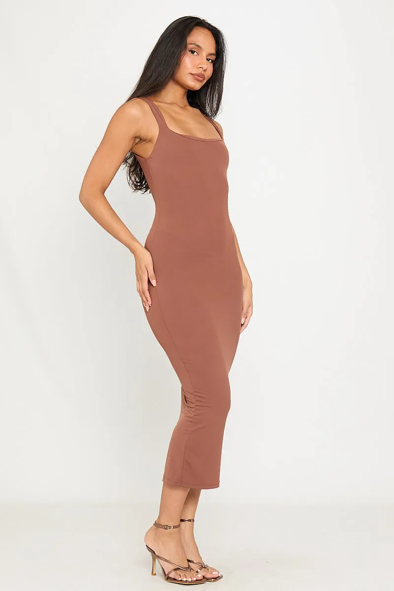 Minimalist Bodycon Midi Dress | Sleek & Chic | Effortless Elegance