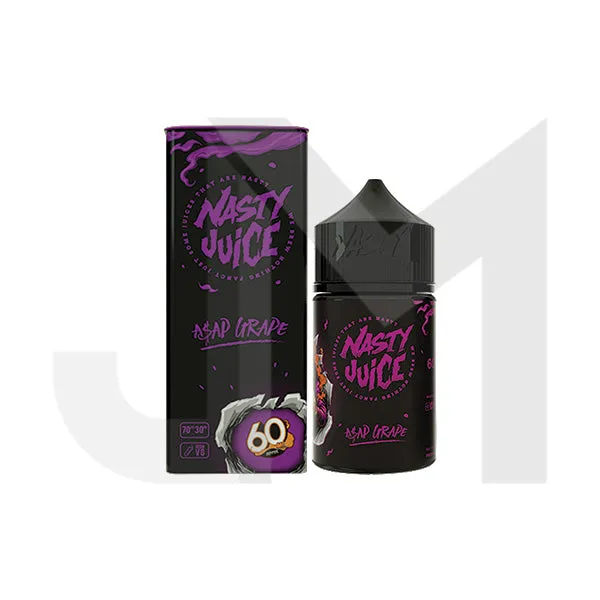 Nasty Juice 50ml Shortfill 0mg (70VG/30PG)