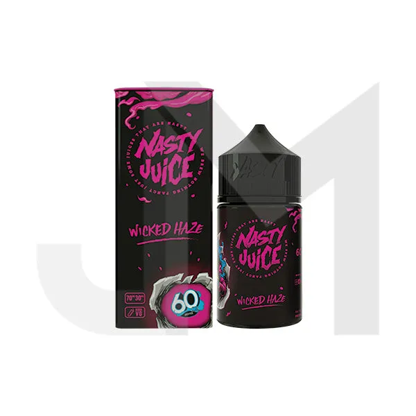 Nasty Juice 50ml Shortfill 0mg (70VG/30PG)
