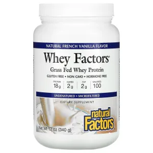 Natural Factors Whey French Vanilla Flavor