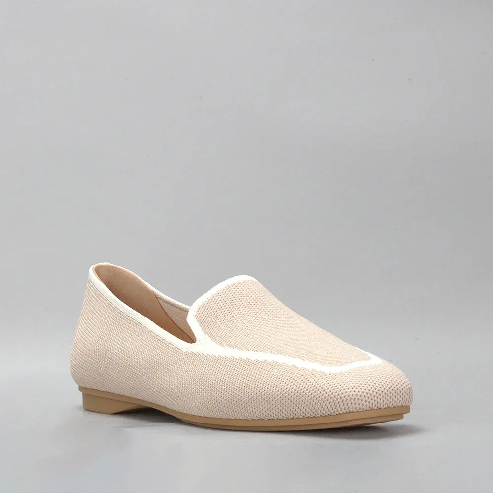 OLINDA LOAFER || BLUSH/CREAM