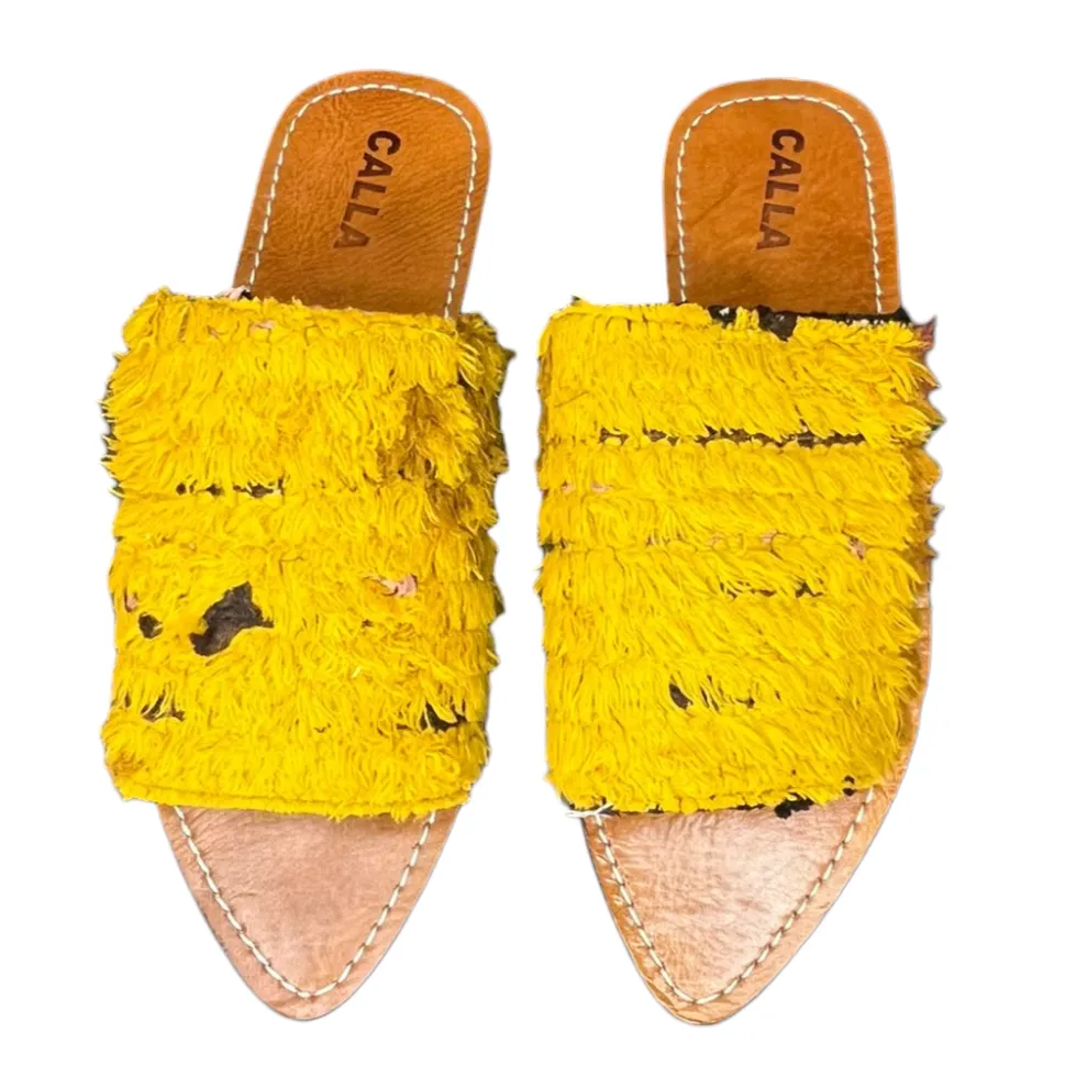 Open toe Babouche