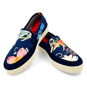 PARRO CUCCIOLE Blue/Black Sport Loafer
