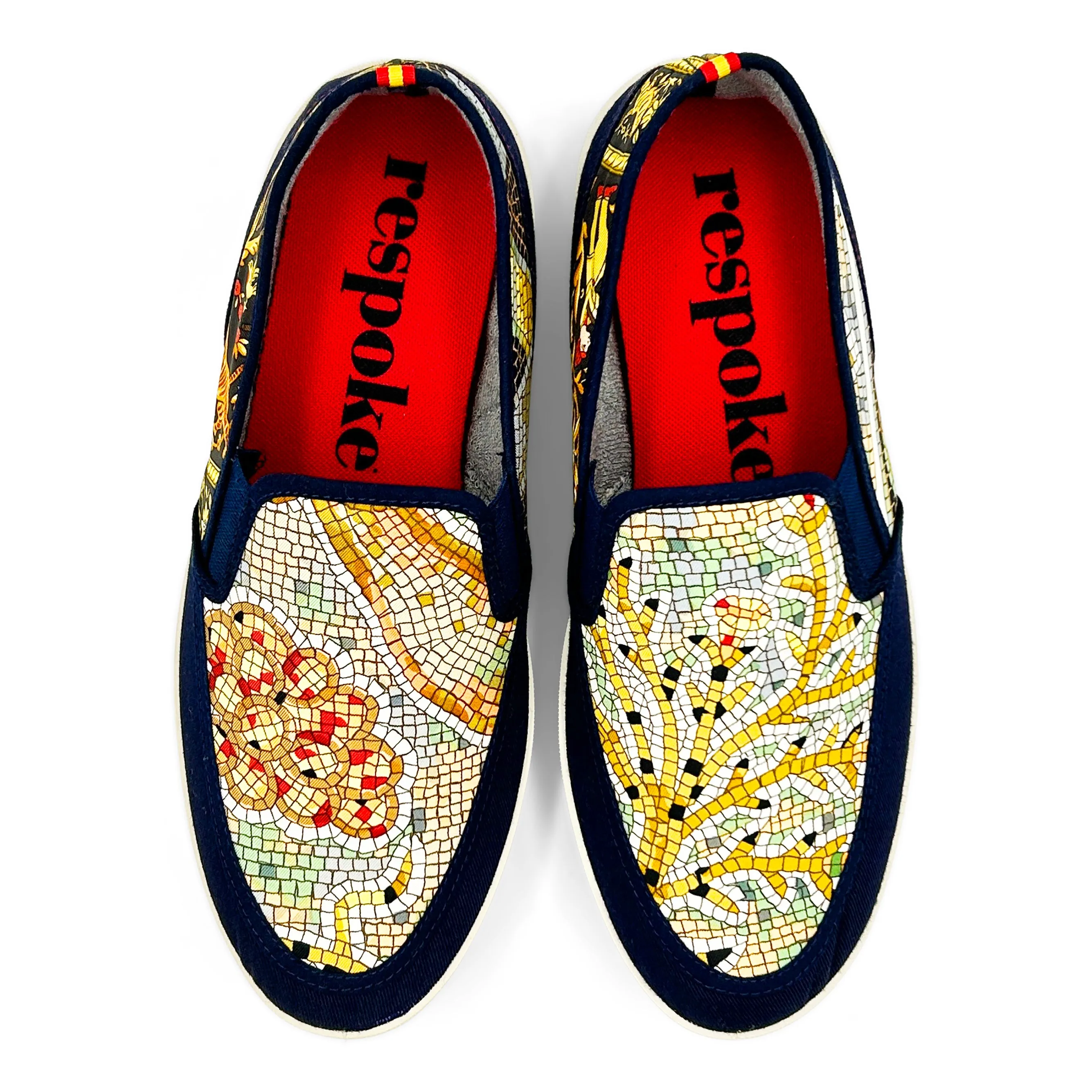 PAVE CHASSE Yellow/Black Sport Loafer