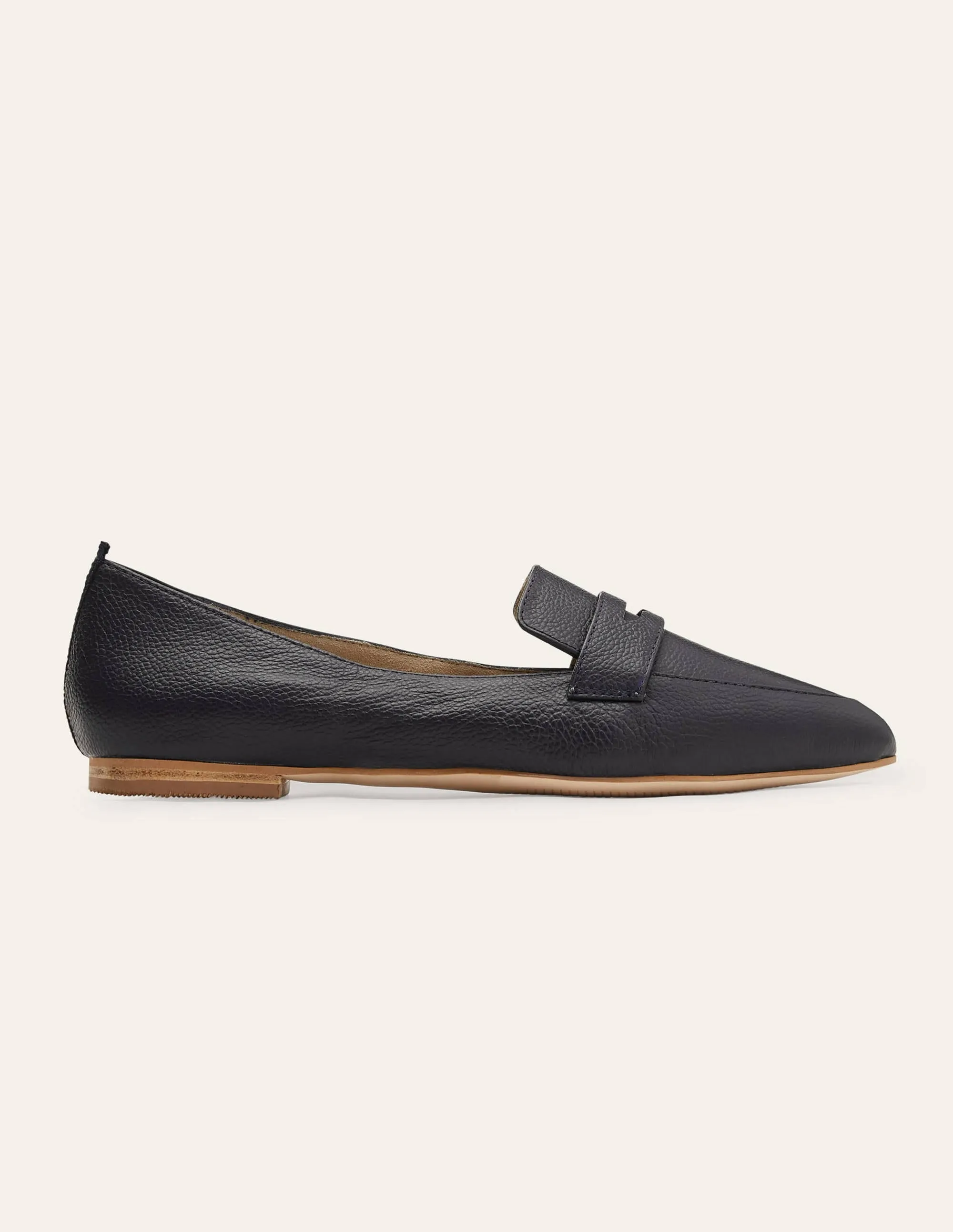 Pennyloafer mit flexibler Sohle-Marineblau