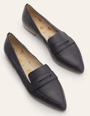 Pennyloafer mit flexibler Sohle-Marineblau