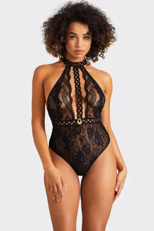 Precious Tale Leavers Lace Bodysuit